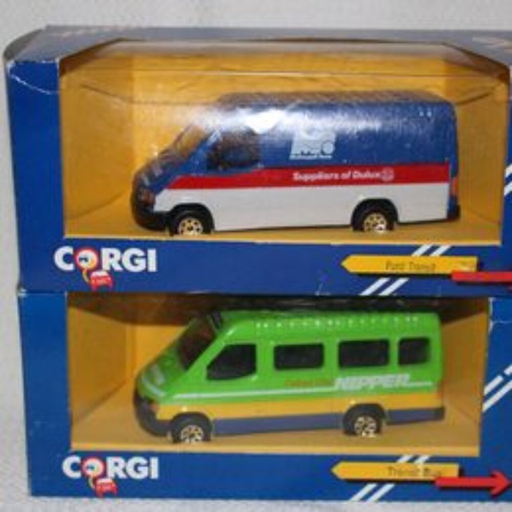 Corgi Diecast Vans